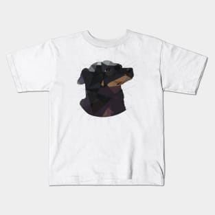 Small Black Dog Kids T-Shirt